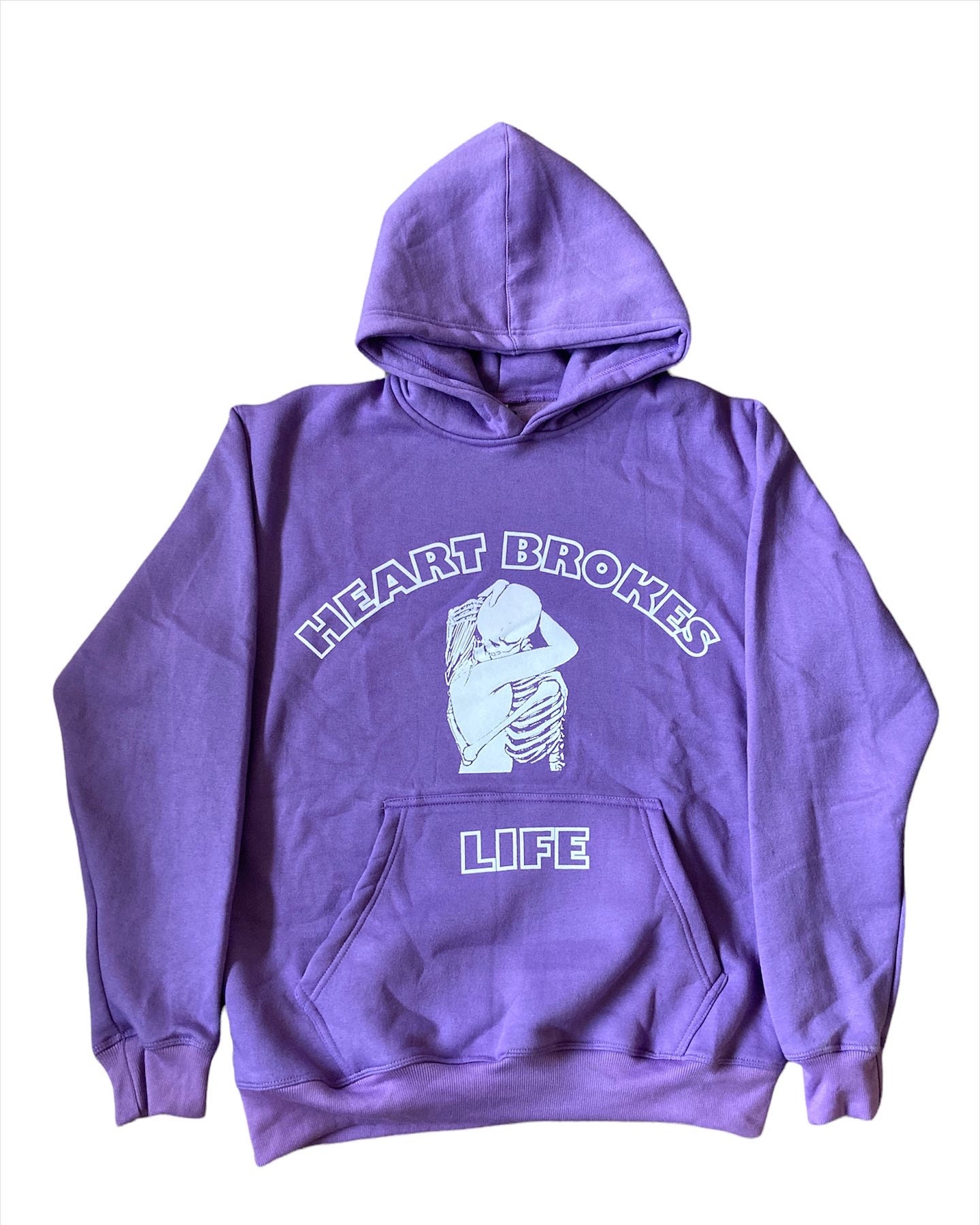 Y2K Vintage Hbl Hoodie Lila Y2K Vintage Hbl Hoodie Lila von HeartBrokesLife