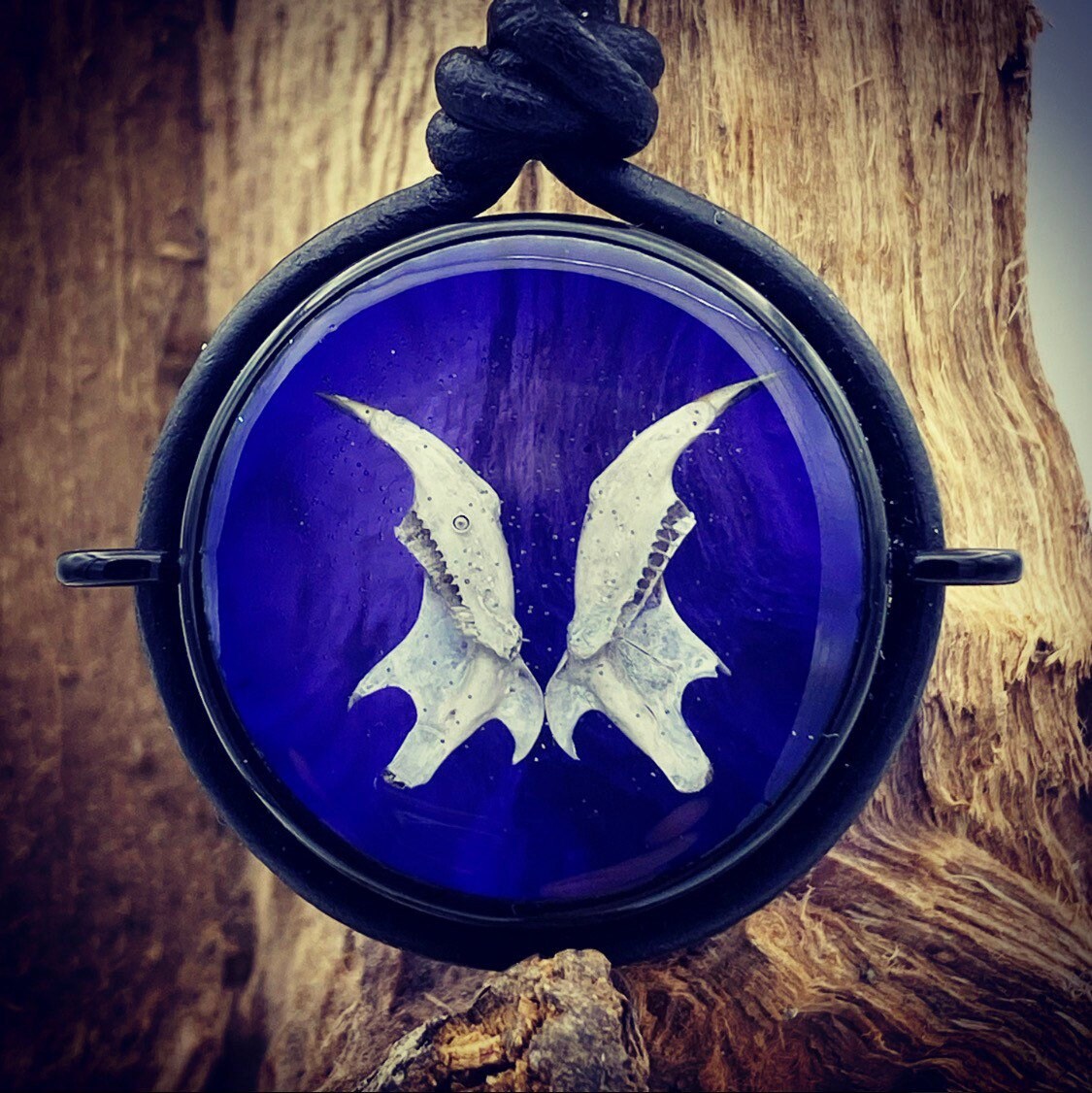 Anhänger Aus Resin Und Knochen Anhänger Aus Resin Und Knochen von HeartEatsBrain