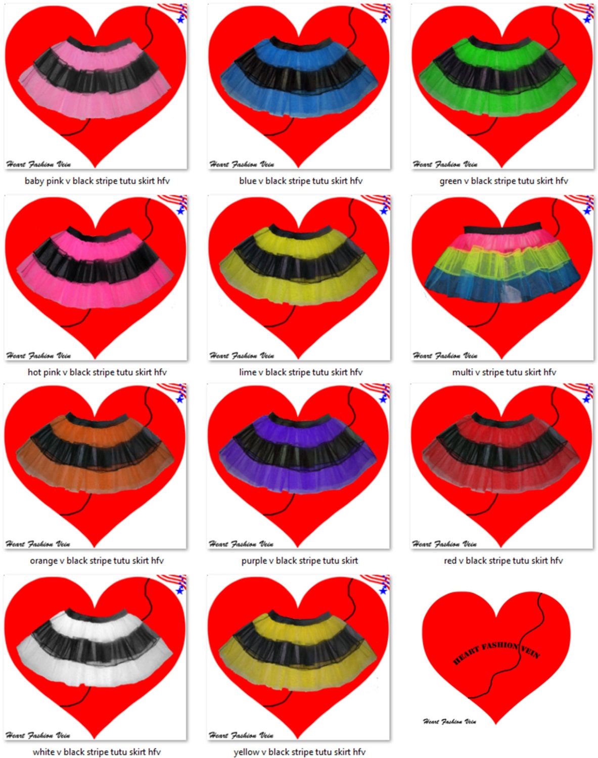2x Farbe V Streifen Tutu Rock Fun Entertainment Hummel Biene Kostüm Halloween Special 2x Farbe V Streifen Tutu Rock Fun Entertainment Hummel Biene Kostüm Halloween Special von HeartFashionVein