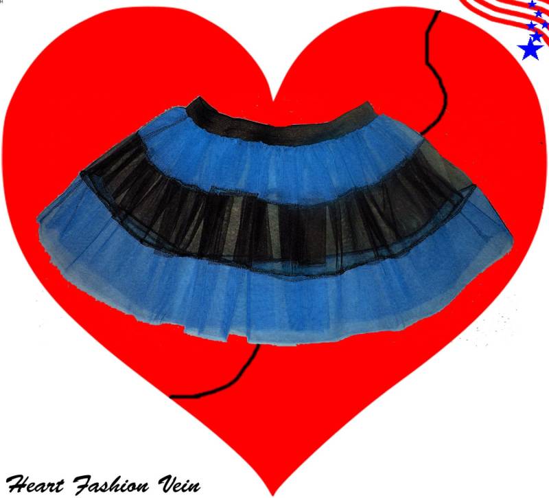 Blau Schwarz V Streifen Tutu Rock Usa/Teen Adult Fun Entertainment Fee Schmetterling Kostüm Halloween Special Blau Schwarz V Streifen Tutu Rock Usa/Teen Adult Fun Entertainment Fee Schmetterling Kostüm Halloween Special von HeartFashionVein