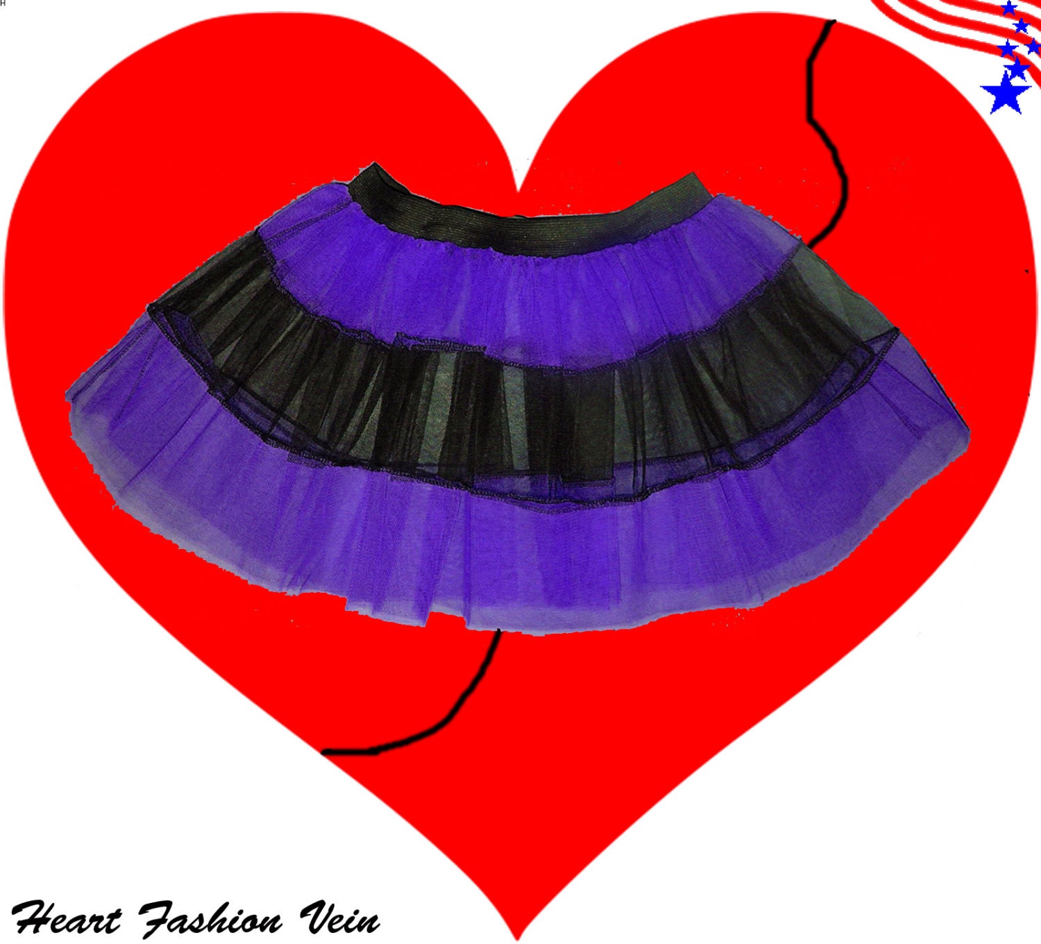 Lila Schwarz V Streifen Tutu Rock Erwachsenen Spaß Unterhaltung Königin Der Finsternis Kostüm Halloween-Special Lila Schwarz V Streifen Tutu Rock Erwachsenen Spaß Unterhaltung Königin Der Finsternis Kostüm Halloween-Special von HeartFashionVein