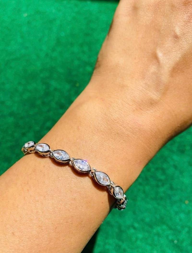 Penelope 16 Pferdeauge Silber Armband, Silber, Kettenarmband, 925 Armband Für Frauen, Frau, Einzigartige Geschenke Sie von HeartInBowsSilver