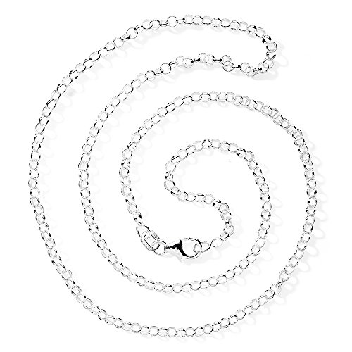 Heartbreaker Damen-Collier Ketten/Erbskette 925 Silber/Länge 45 cm / 2 mm stark/HB 245 BE von Heartbreaker