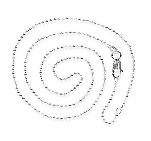 Heartbreaker Kugelkette in Echtsilber/Länge 40 cm, Ø 1,5 mm/Halskette aus 925 Sterlingsilber/Unisex Kette für Anhänger/HB 150 BC40 Heartbreaker Kugelkette in Echtsilber/Länge 40 cm, Ø 1,5 mm/Halskette aus 925 Sterlingsilber/Unisex Kette für Anhänger/HB 150 BC40 von Heartbreaker