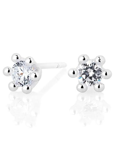 Heartbreaker "Crown of my Heart" Kronen-Ohrstecker I Edle Zirkonia-Ohrringe aus 925 Sterling Silber I Nickelfreie Ohrringe mit Stein & Verpackung I In Goldschmiedequalität gefertigt I LD LP 29 CZ von Heartbreaker