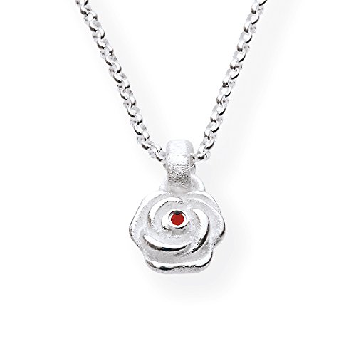 Heartbreaker Rosen Anhänger mit Rubin in Echtsilber | Kollektion Hildegard K. | Mini Rosenanhänger aus 925 Sterlingsilber | Edler Anhänger für Damen | LD HK 31 RP Heartbreaker Rosen Anhänger mit Rubin in Echtsilber | Kollektion Hildegard K. | Mini Rosenanhänger aus 925 Sterlingsilber | Edler Anhänger für Damen | LD HK 31 RP von Heartbreaker