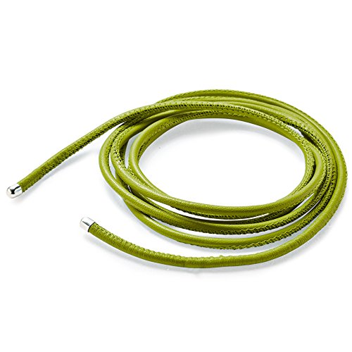 Heartbreaker Unisex- Lederhalsband für Charms 925 Sterling Silber 120 cm HB LD 11 10 von Heartbreaker