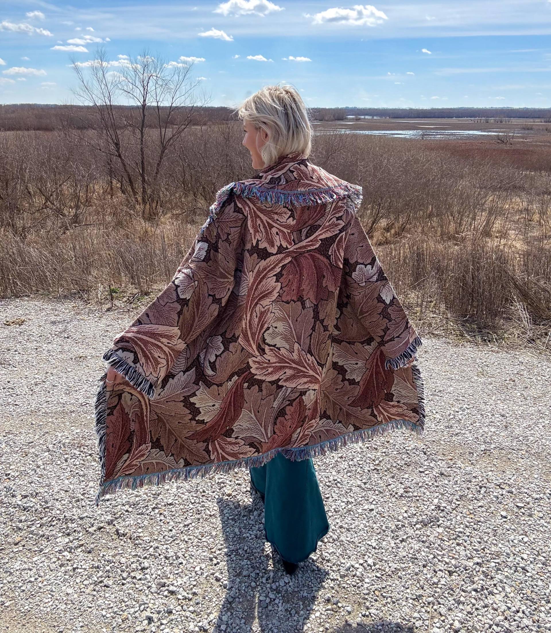 Erdige Royale Decke Strickjacke Erdige Royale Decke Strickjacke von HeartlandHippieShop