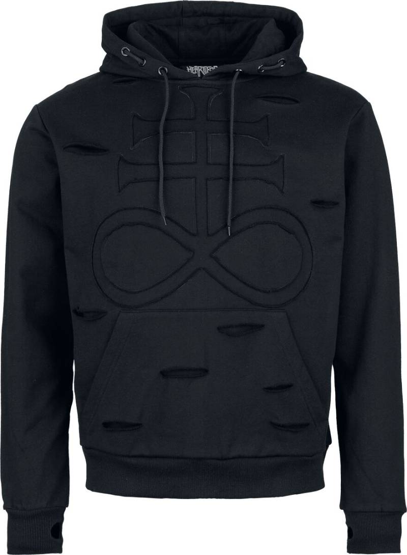Heartless Infinity Hood Unisex Black Kapuzenpullover schwarz in XL von Heartless