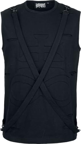 Heartless Infinity Vest Mens Black Männer Tank-Top schwarz XL 100% Baumwolle Gothic, Rockwear Heartless Infinity Vest Mens Black Männer Tank-Top schwarz XL 100% Baumwolle Gothic, Rockwear von Heartless