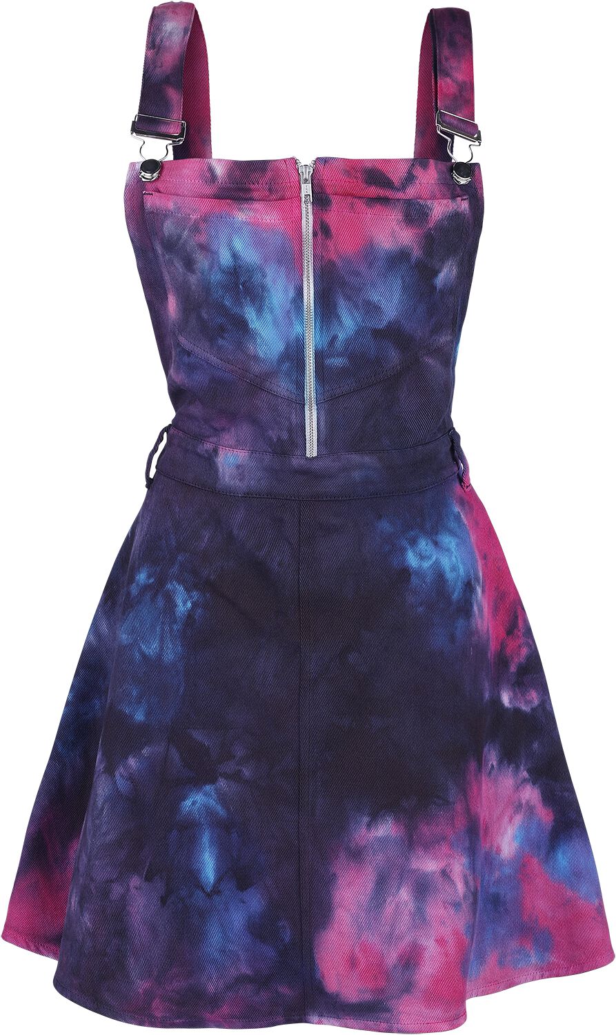 Heartless Kurzes Kleid - Monet Pinafore Dress - XS bis XXL - für Damen - Größe M - multicolor von Heartless