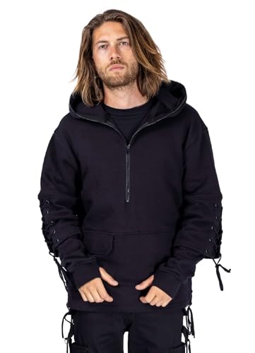 Heartless Kyran Hood Männer Kapuzenpullover schwarz L von Heartless