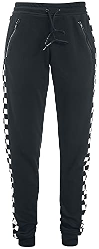 Heartless Lethia Pants Frauen Stoffhose schwarz/weiß XL von Heartless