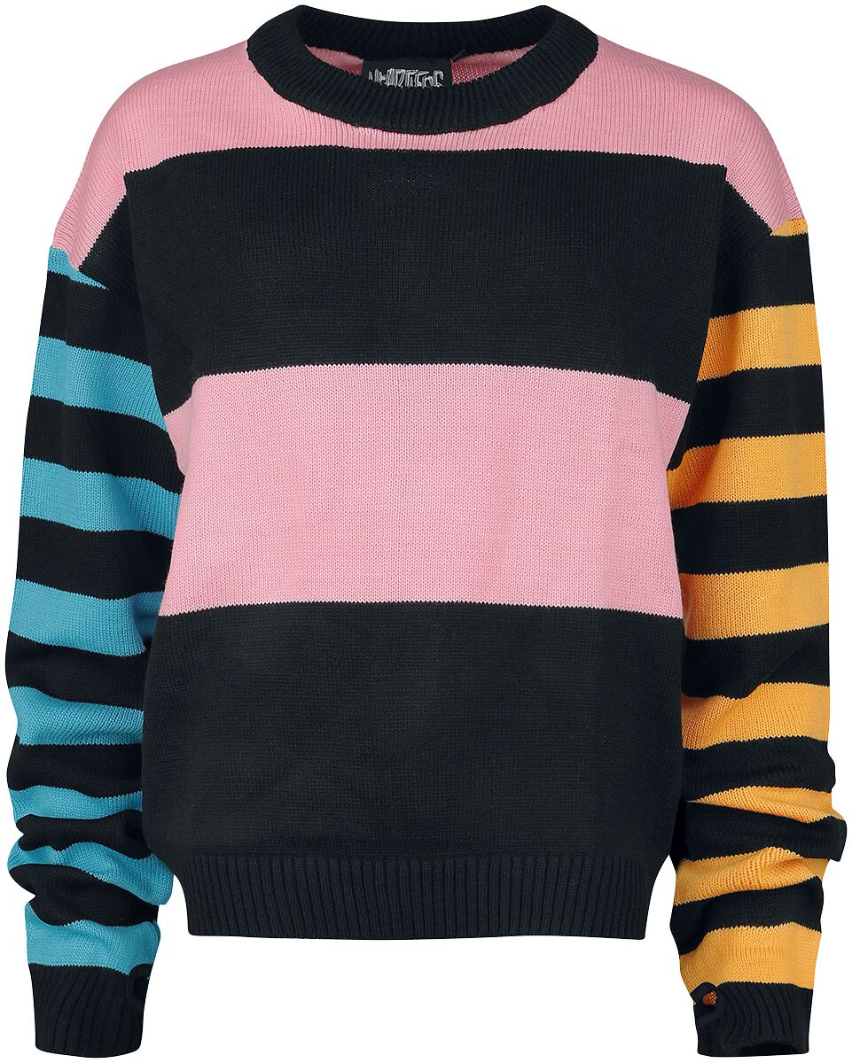 Heartless Sally Top Strickpullover multicolor in S von Heartless