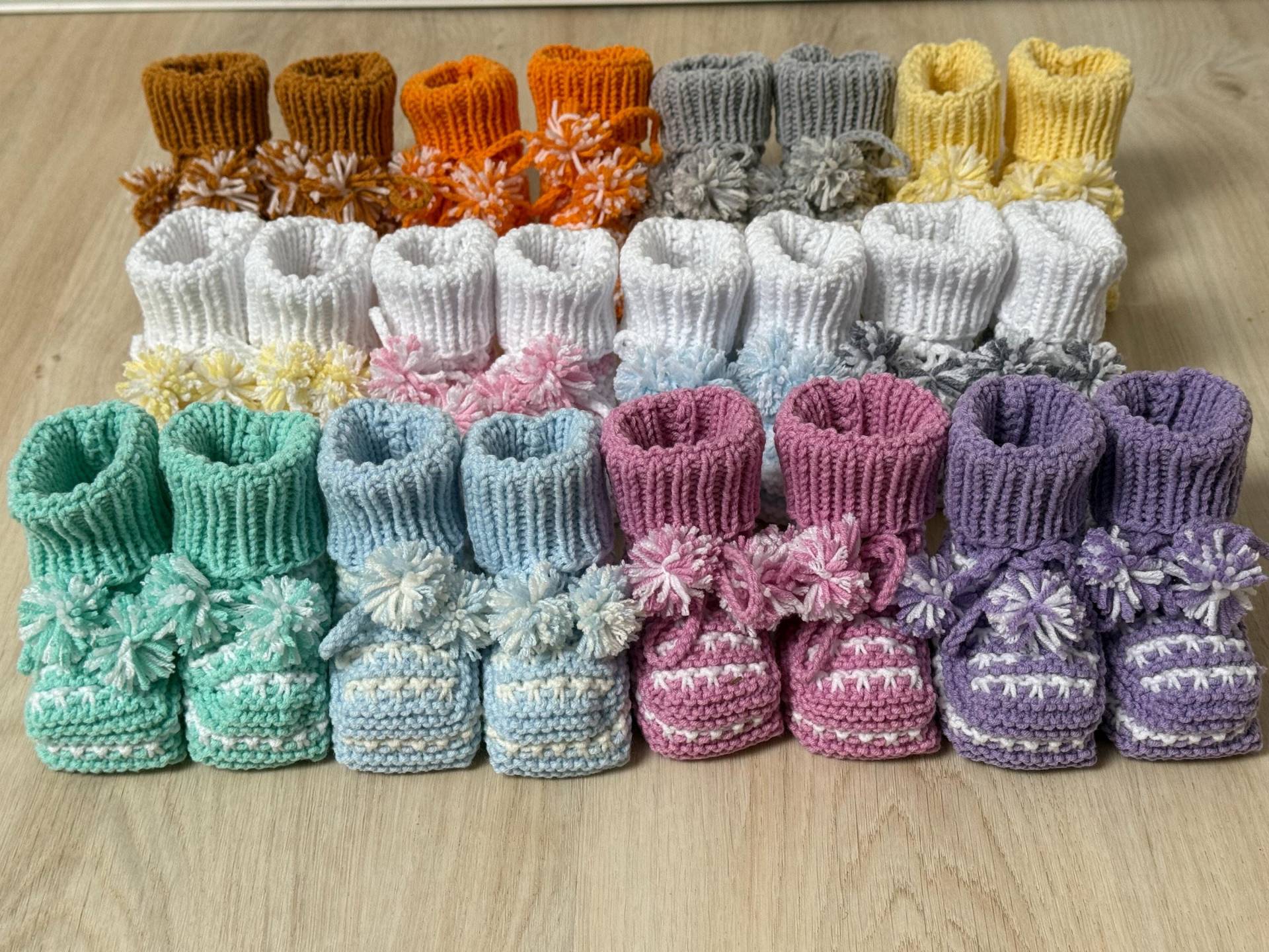 Babyschuhe Gestrickt Babyschuhe Gestrickt von Heartlieb
