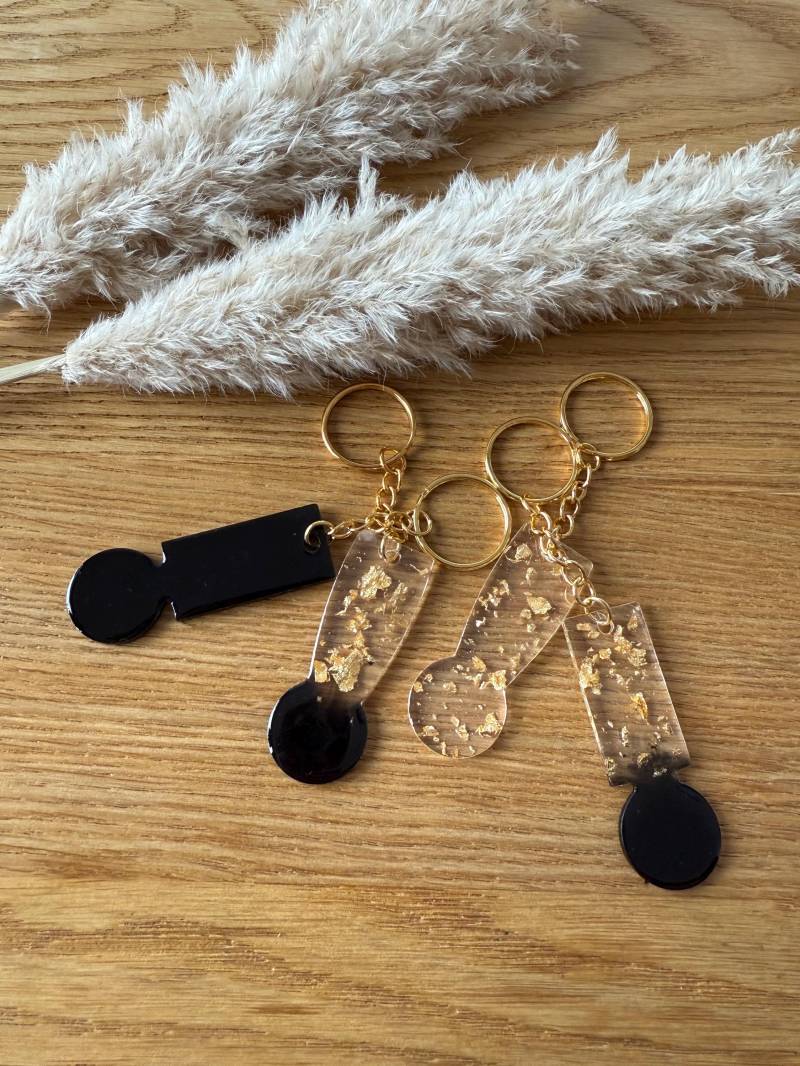 Einkaufschip in Gold von Heartmadebykathi