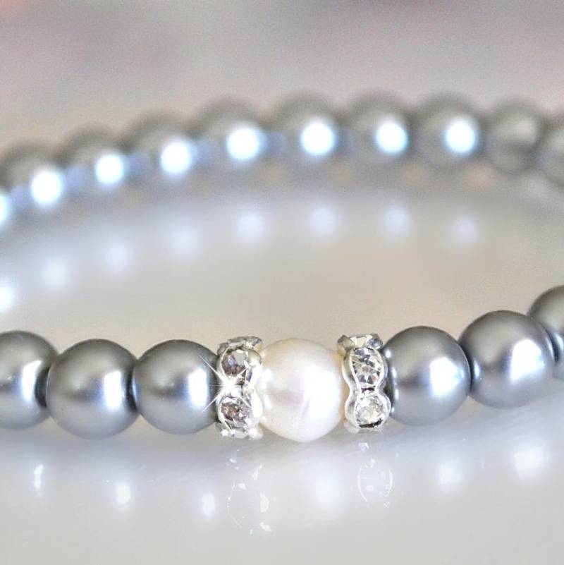 Glasperlen Und Süsswasserperlen Armband Glasperlen Und Süsswasserperlen Armband von HeartofGems