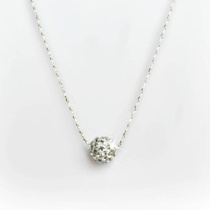 Kristall Pave Ball Halskette/Kristall Strass Kristall Pave Ball Halskette/Kristall Strass von HeartofGems