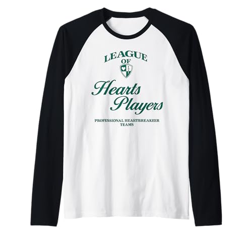 Hearts Players Coole Mädchen Damen Heartbreakers Feminist Raglan Hearts Players Coole Mädchen Damen Heartbreakers Feminist Raglan von Hearts Players Cool Girls Women Heartbreakers