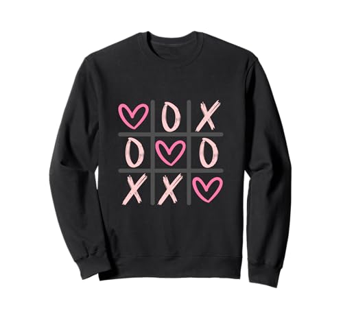Hearts XOXO Tic-Tac-Toe Valentines für Kinder, Frauen und Männer Sweatshirt Hearts XOXO Tic-Tac-Toe Valentines für Kinder, Frauen und Männer Sweatshirt von Hearts XOXO Tic-Tac-Toe brand