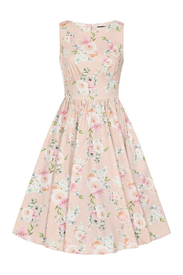 Hearts & Roses London A-Linien-Kleid Amanda Floral Swing Dress Rockabella Vintage Retro von Hearts & Roses London