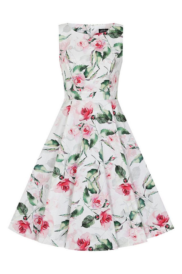 Hearts & Roses London A-Linien-Kleid Summer Floral Swing Dress Rockabella Vintage Retro von Hearts & Roses London