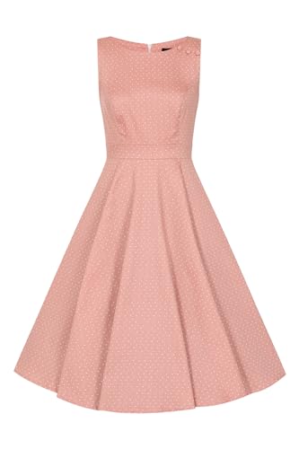 Hearts & roses London Swing Kleid Elodie Polka Dot Vintage Rockabilly Retro, Größe:M von Hearts & roses London