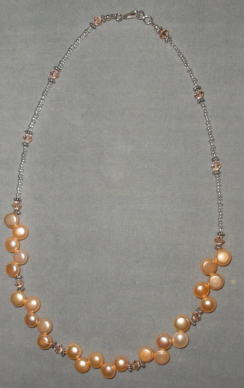 Pastell Pearl & Zarten Samen-Halskette Pastell Pearl & Zarten Samen-Halskette von HeartsDesignJewelry