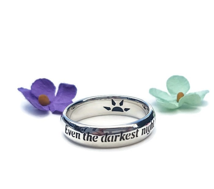 Les Misérables Zitat Ring Aus Sterlingsilber Inspirierender Schmuck Les Misérables Zitat Ring Aus Sterlingsilber Inspirierender Schmuck von HeartsOrSpades