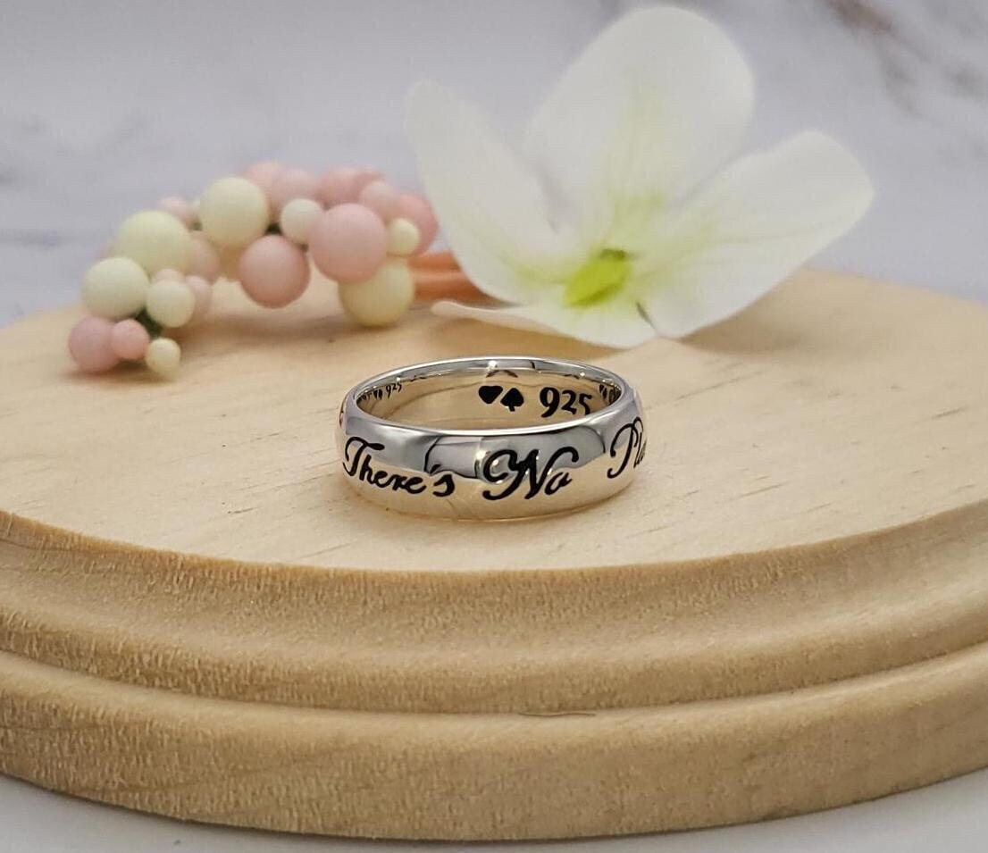 Zauberer Von Oz Ring Sterling Silber Rubin Pantoffeln, "Es Gibt Keinen Ort Wie Zu Hause" Zauberer Von Oz Ring Sterling Silber Rubin Pantoffeln, "Es Gibt Keinen Ort Wie Zu Hause" von HeartsOrSpades