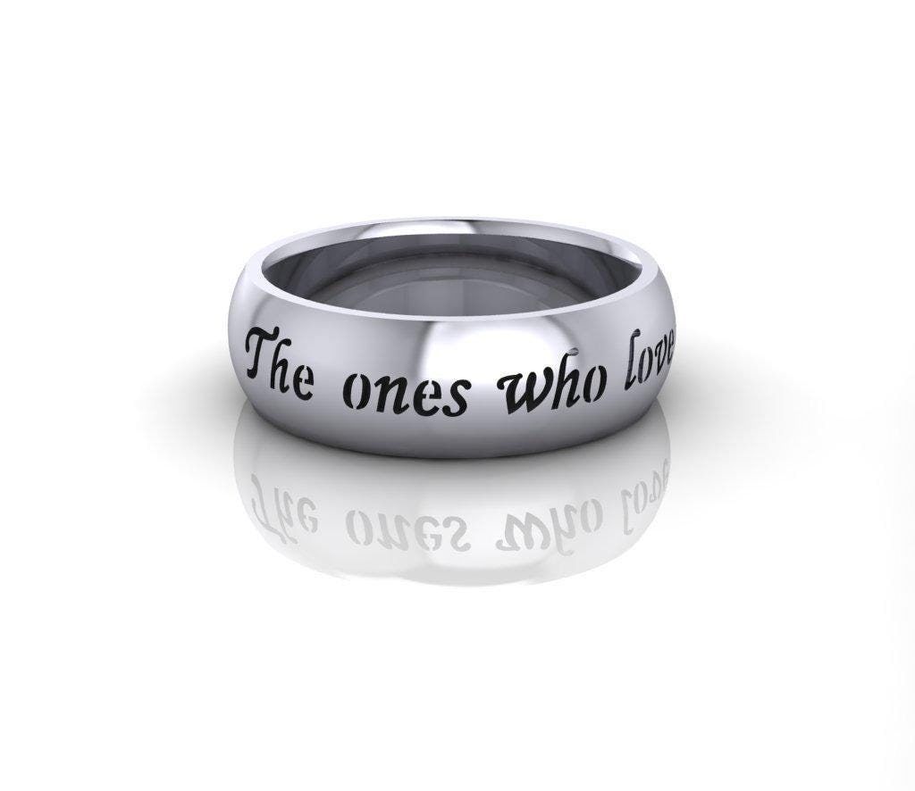 Zitat Ring Aus Sterlingsilber Trauerschmuck Zitat Ring Aus Sterlingsilber Trauerschmuck von HeartsOrSpades