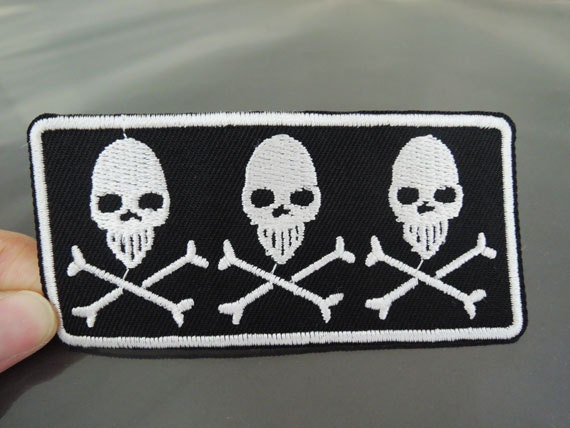 Aufnäher/Bügelbild - Totenkopf von Heasundries