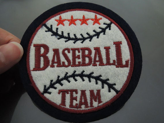 Baseball Baseball-Team Patch Patches Sport-Patch, Den Applique Runde Eisen Auf Nähen Gestickt Baseball Baseball-Team Patch Patches Sport-Patch, Den Applique Runde Eisen Auf Nähen Gestickt von Heasundries