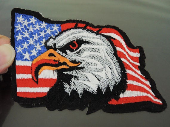 Usa Land Flagge Patches - Eisen Auf Patch/Nähen Adler Verzierungen Stickerei Applikation Usa Land Flagge Patches - Eisen Auf Patch/Nähen Adler Verzierungen Stickerei Applikation von Heasundries