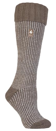 HEAT HOLDERS 1 Paar Damen Warm Fleece Gefüttert Stiefelsocken für Winter | Thermosocken für Gummistiefel 37-42 von HEAT HOLDERS