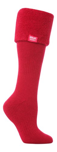 HEAT HOLDERS 1 x Damen Warm Fleece Gefüttert Stiefelsocken für Winter | Thermosocken für Gummistiefel 37-42 von HEAT HOLDERS