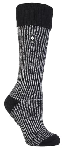 HEAT HOLDERS 1 x Damen Warm Fleece Gefüttert Stiefelsocken für Winter | Thermosocken für Gummistiefel 37-42 von HEAT HOLDERS