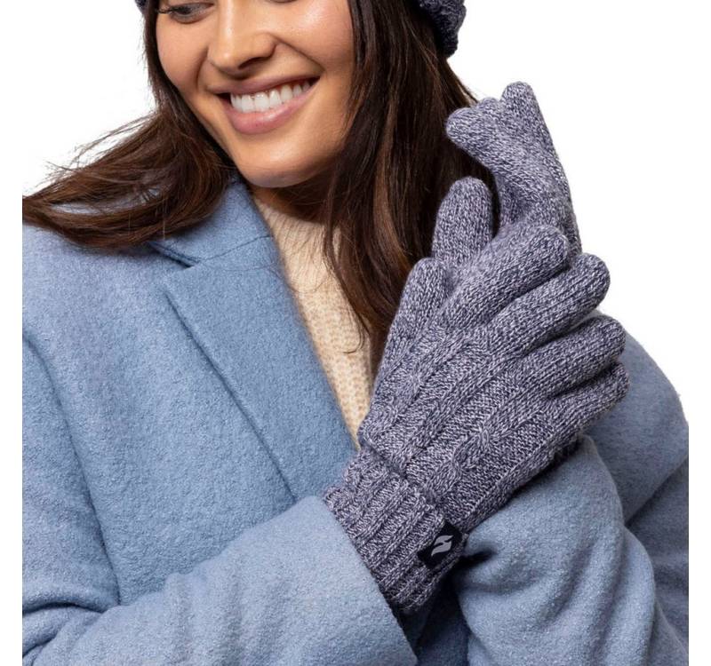 Heat Holders Strickhandschuhe Damen navy von Heat Holders