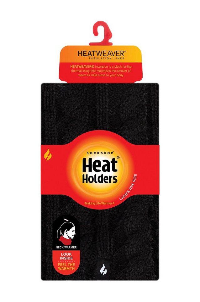 Heat Holders Strickschal Halswärmer Thermoschal Damen, (HeatHolders® Halswärmer) von Heat Holders