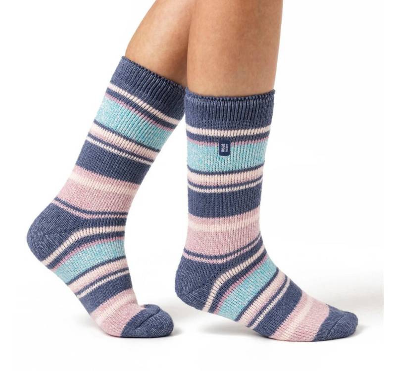 Heat Holders Thermosocken Damen Original Palma Multi Stripe Socken von Heat Holders