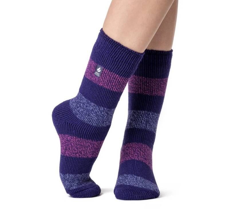 Heat Holders Thermosocken Damen Original Seascale Twist Stripe Socken von Heat Holders