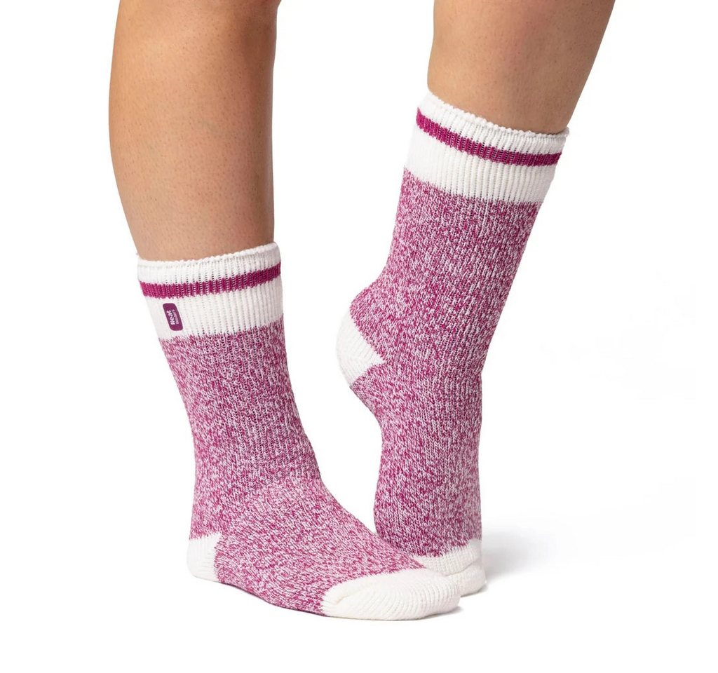 Heat Holders Thermosocken Damen Original Seascale Twist Stripe Socken von Heat Holders