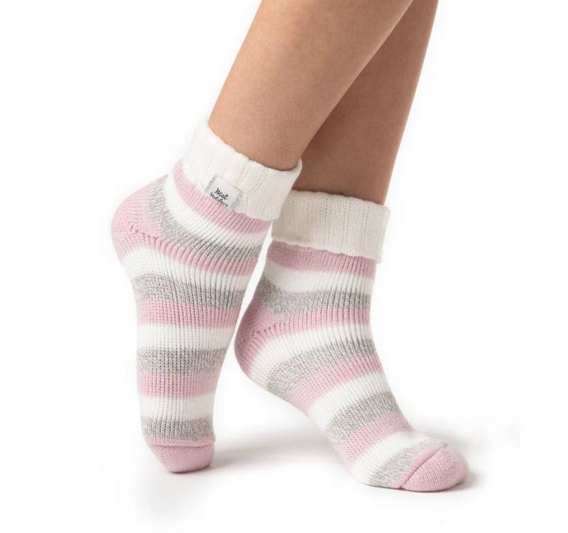 Heat Holders Thermosocken Damen-Schlafsocken mit umgeschlagenem Rippenoberteil von Heat Holders