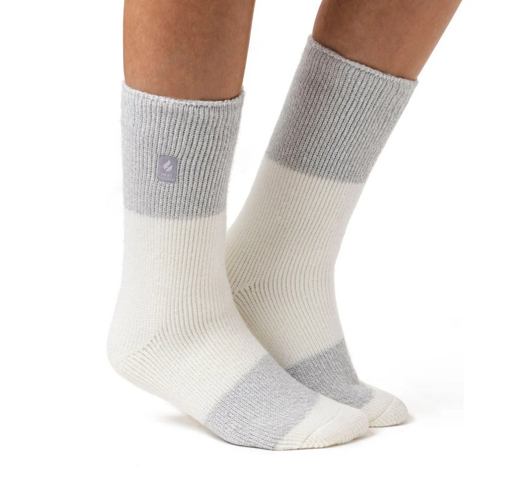 Heat Holders Thermosocken Damen-Socken mit Original-Catania-Mittelstreifen von Heat Holders