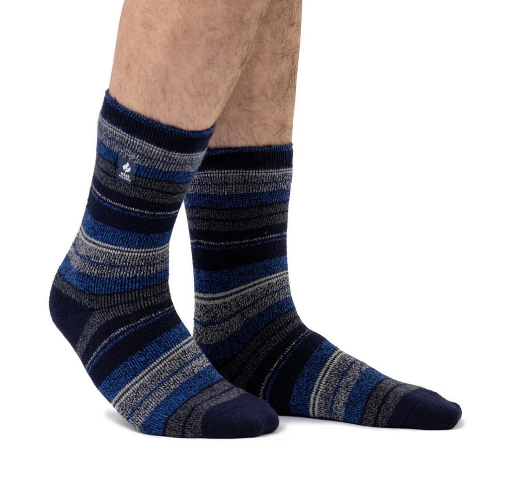 Heat Holders Thermosocken Mens Lite Krakow Multi Stripe Socks von Heat Holders