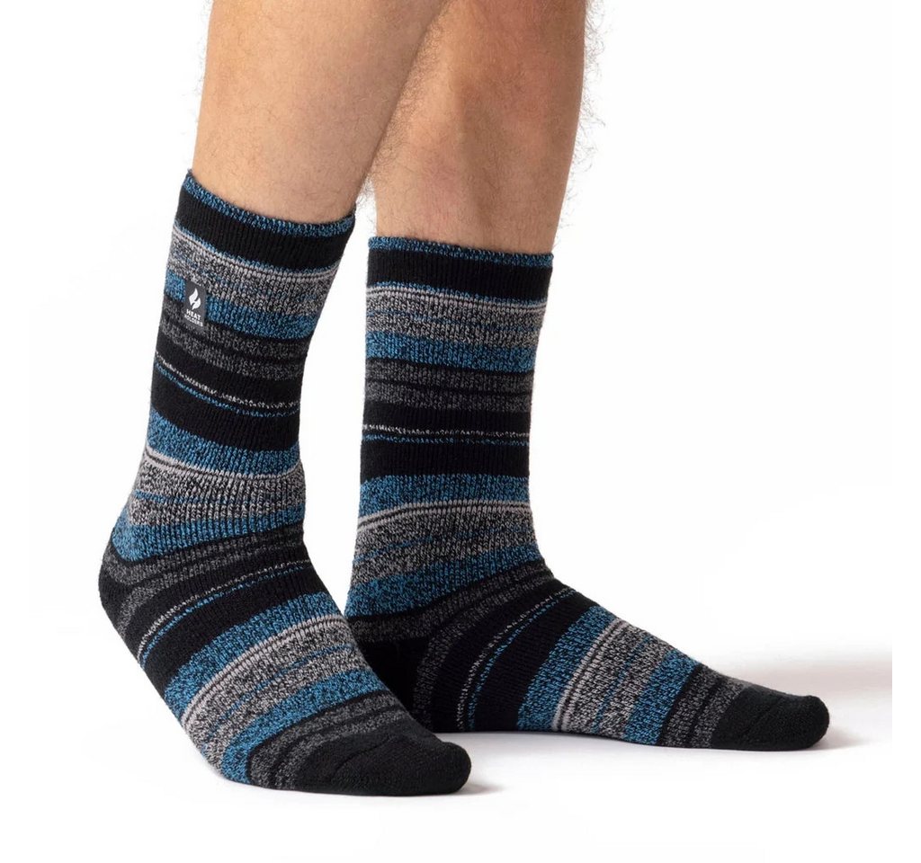 Heat Holders Thermosocken Mens Lite Krakow Multi Stripe Socks von Heat Holders