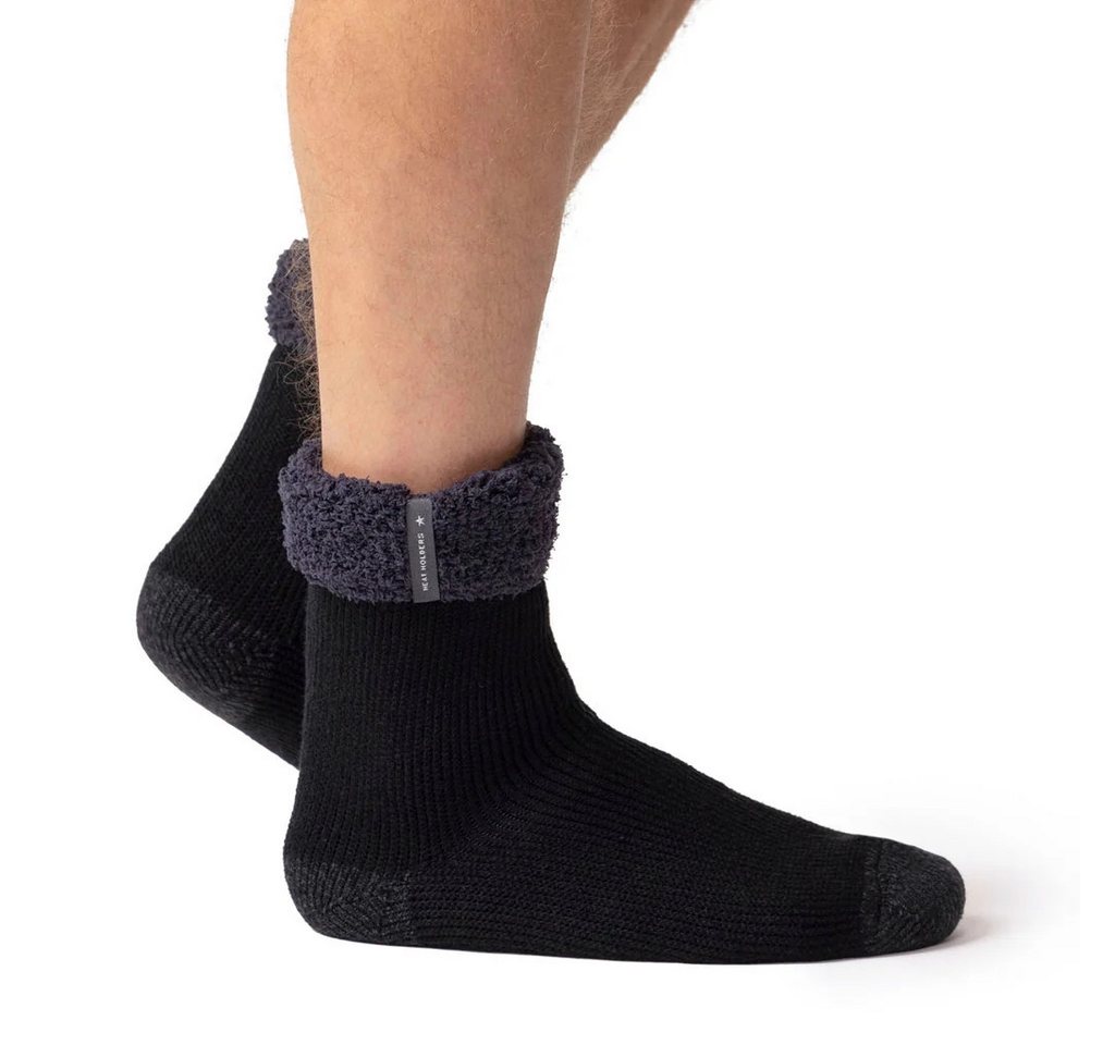 Heat Holders Thermosocken Original Olwen Schlafsocken mit Feder-Umschlagoberteil von Heat Holders