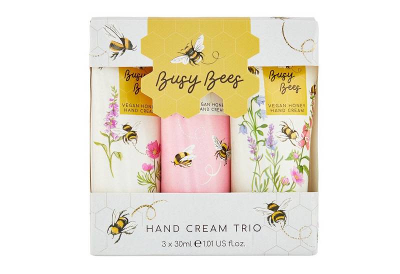 Heathcote & Ivory Handcreme Mini Trio Set 90 ml, 1-tlg., Bussy Bees - Vegan Honey von Heathcote & Ivory