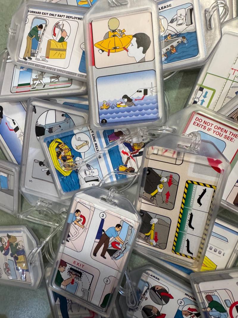 Kärtchen - Aus Echtem Vintage Sicherheitskärtchen von Heathered