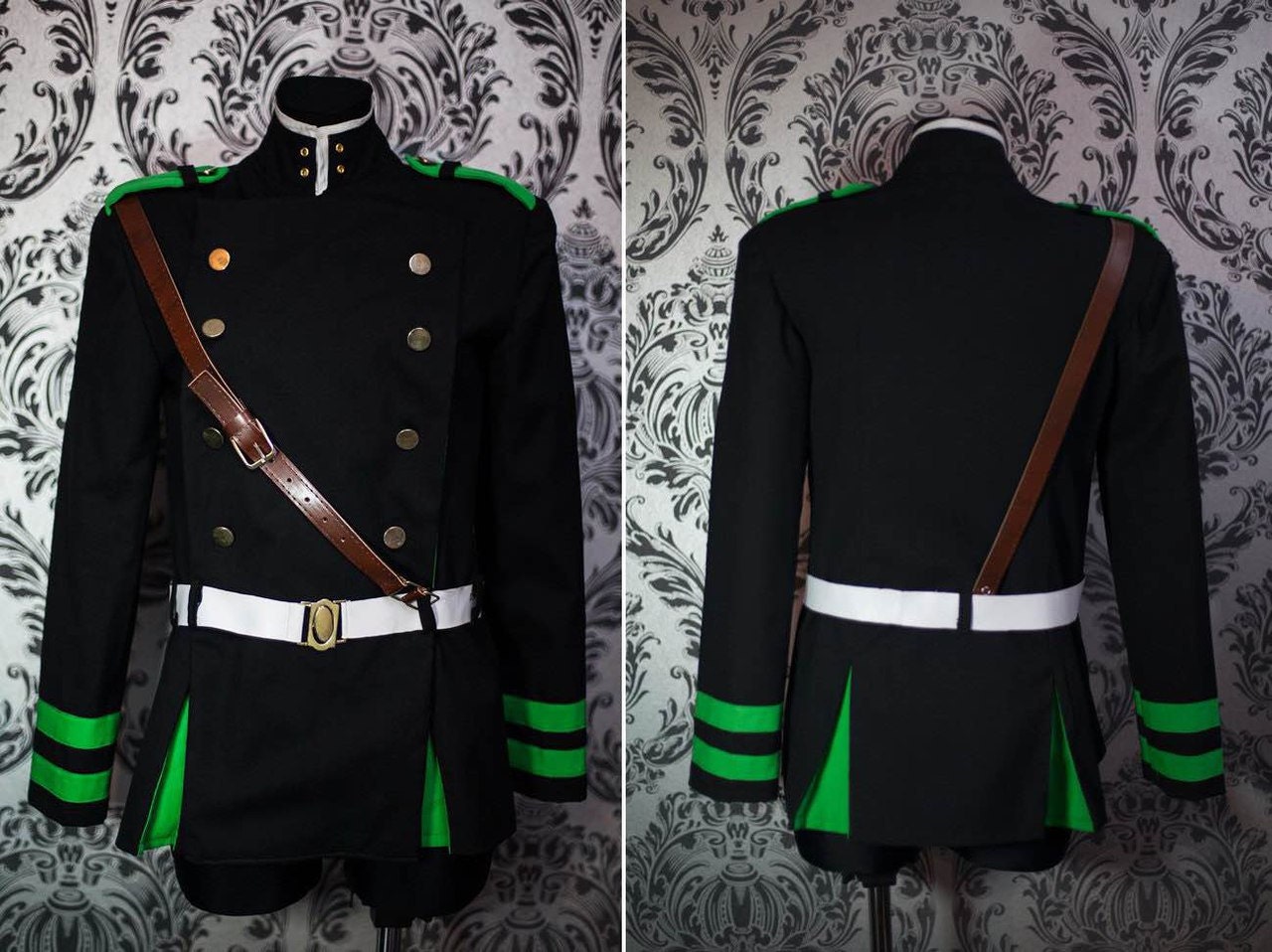Owari No Seraph Cosplay, Yūichirō Hyakuya Cosplay Kostüm, Auftragsarbeit Owari No Seraph Cosplay, Yūichirō Hyakuya Cosplay Kostüm, Auftragsarbeit von HeathersAtelier